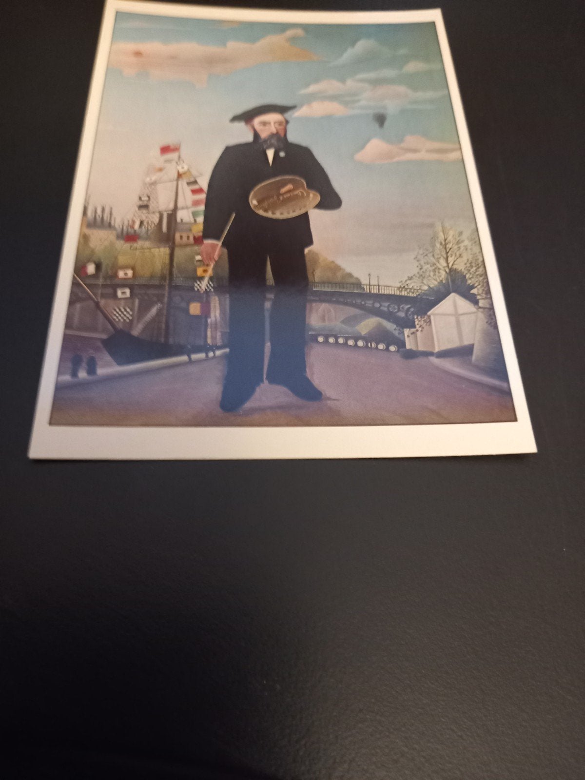 kunstkaart  Rousseau. De grenswachter., Verzenden, Sterren en Beroemdheden