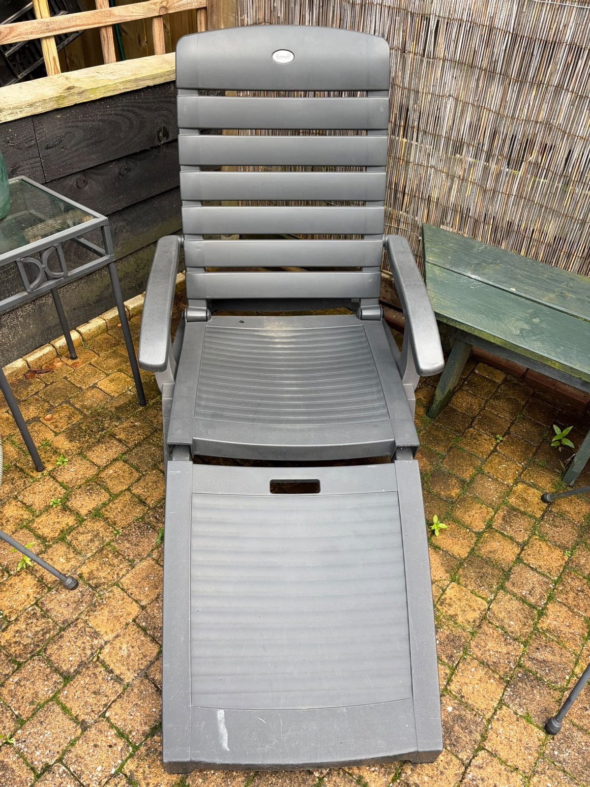 Tuinstoel / ligstoel, Tuin en Terras, Ophalen, Gebruikt, Kunststof