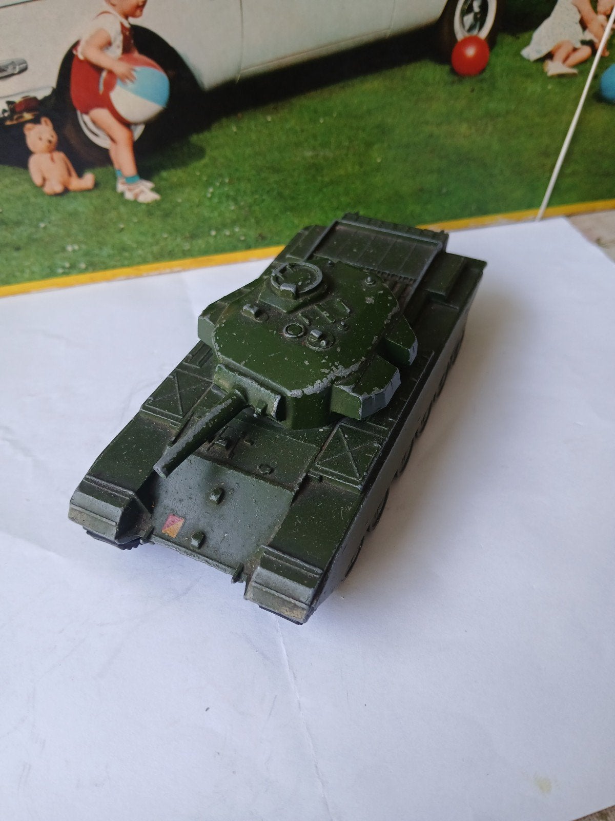 Centurion tank.  Dinky Supertoys 651, Ophalen of Verzenden, Gebruikt, Dinky Toys