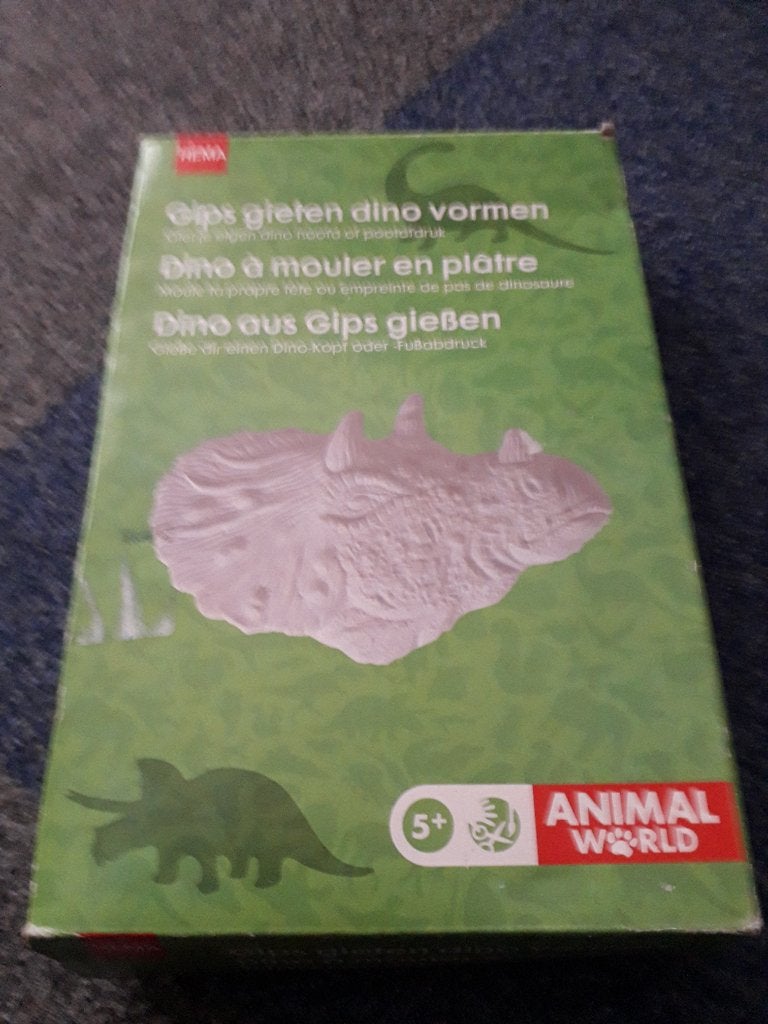 Nieuw gips doos om dino poot afdrukken te maken, Ophalen of Verzenden, Nieuw, Knutselen