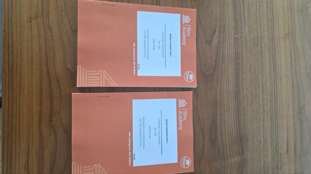 Slim Academy Medische Terminologie Deel 1 & 2, Ophalen, Nieuw, HBO, Slim Academy
