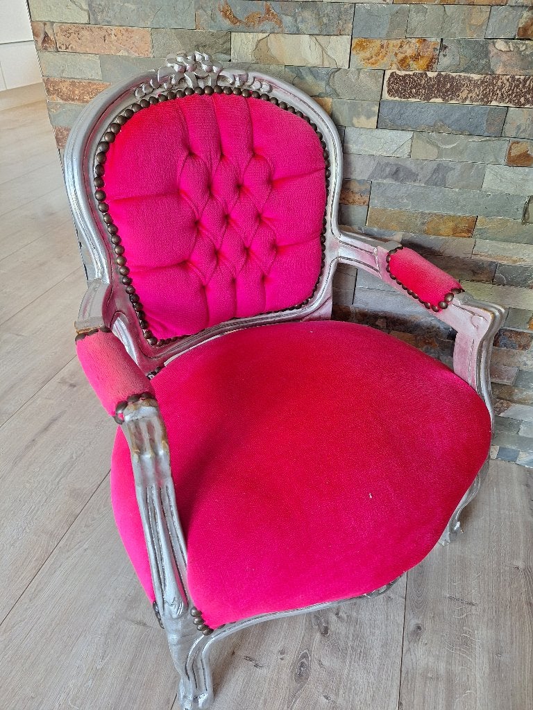 Kinderfauteuil barok, Ophalen