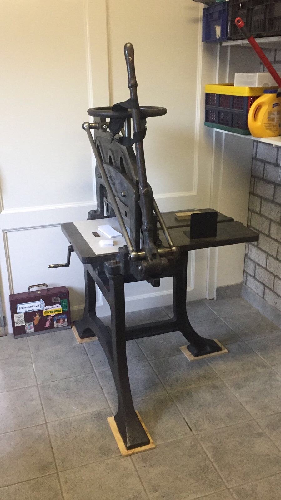 Krause snijmachine met extra snijmes en gereedschap, Ophalen