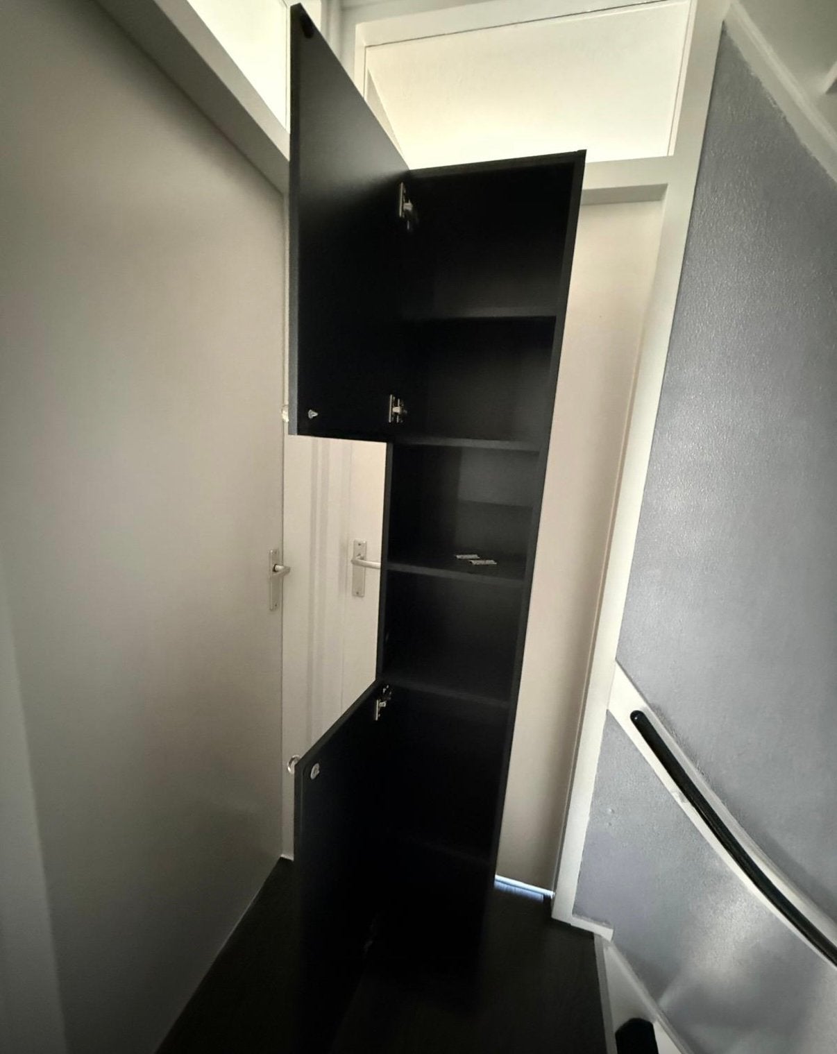 Badkamer meubels z g a n, Huis en Inrichting, Ophalen, (Half)hoge kast, Minder dan 50 cm, Zo goed als nieuw