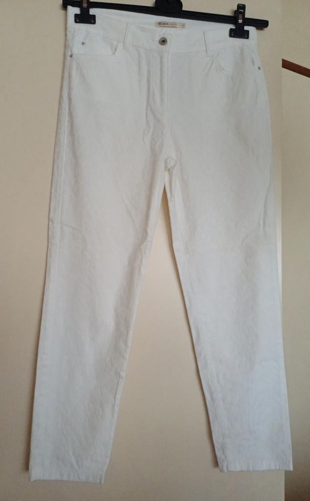 Gafair jeans - maat 40, Maat 38/40 (M), Verzenden, Wit, Zo goed als nieuw