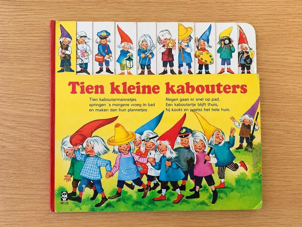 Tien kleine kabouters. Kinderboek., Gelezen, Fictie algemeen, Jongen of Meisje, Ophalen of Verzenden