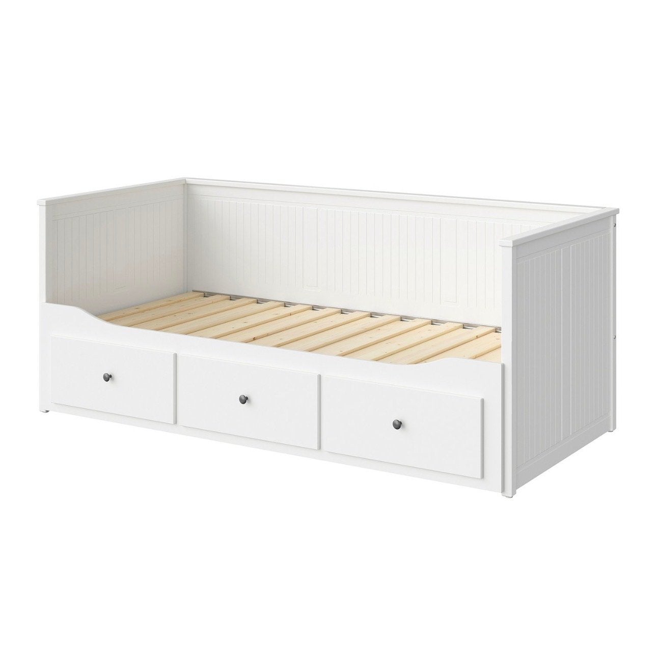 IKEA Hemnes bedbank met matras, Huis en Inrichting, Ophalen, Eenpersoons, Zo goed als nieuw, 80 cm