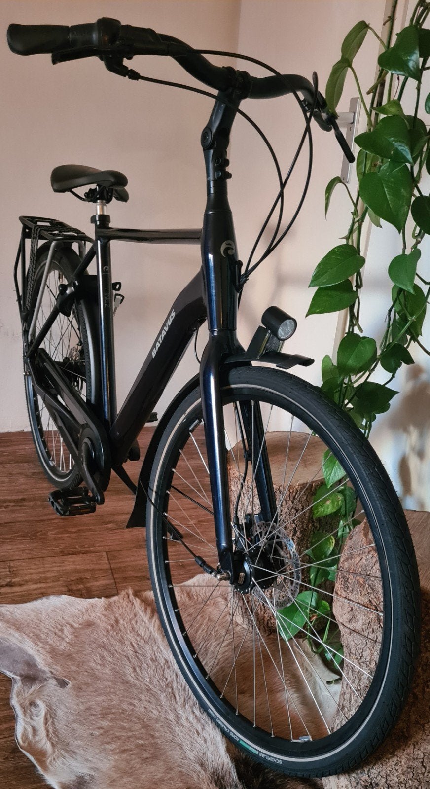 Donkerblauwe BATAVUS type FINEZ Herenfiets || Nexus 7-speed, Ophalen, Batavus, Zo goed als nieuw, 57 tot 61 cm