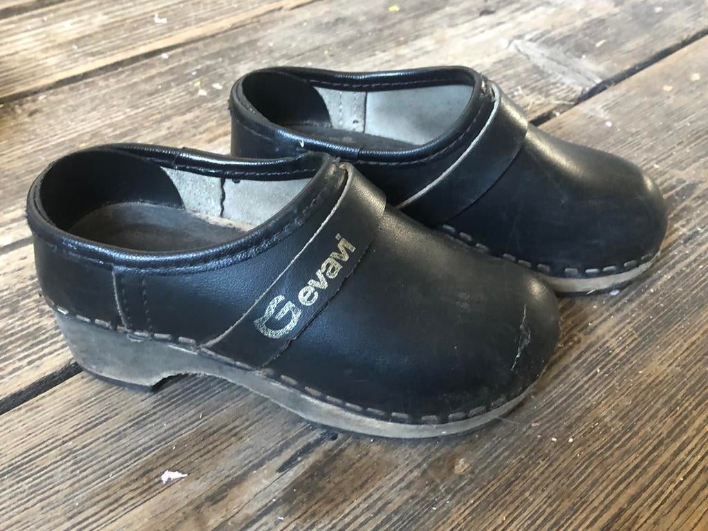 Gevavi Klompen - Zwart maat 26, Kleding | Dames, Schoenen, Ophalen, Zwart, Overige typen, Gedragen