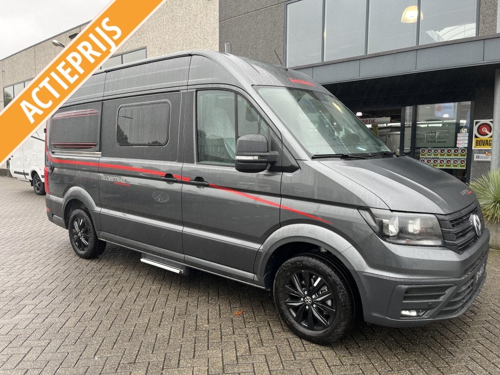 Dethleffs Globetrail VW Performance 600 DR, Caravans en Kamperen, Automaat, Buscamper of Camperbus, Ringverwarming, Buitenlamp