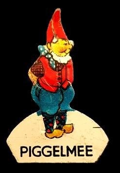Piggelmee speld- blik, Verzamelen, Verzenden, Zo goed als nieuw, Figuurtje, Speldje of Pin