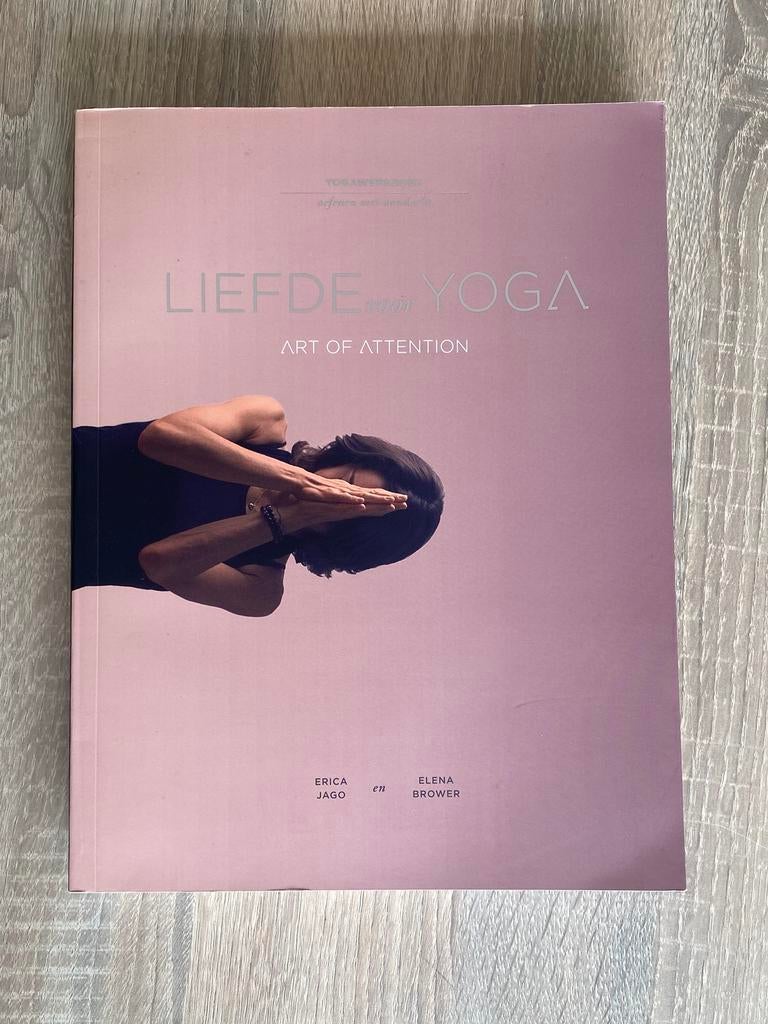 Erica Jago - Liefde voor yoga, werkboek, Boeken, Ophalen of Verzenden, Zo goed als nieuw, Erica Jago; Elena Brower