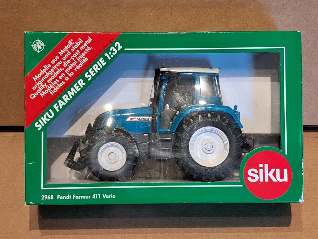 Siku Fendt Farmer 411 Vario Trekker - Nette Prijs!, Hobby en Vrije tijd, Modelauto's | 1:32, Ophalen of Verzenden
