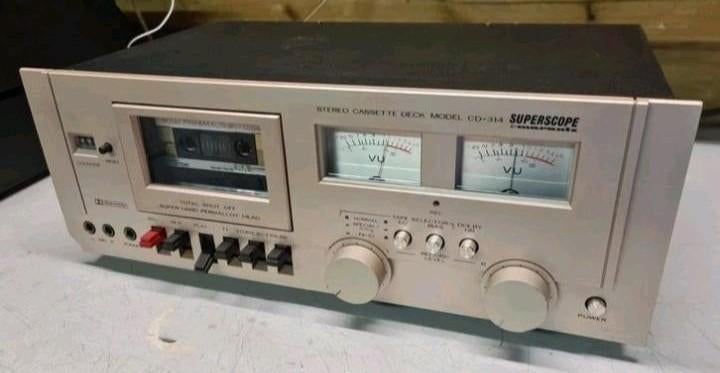 Superscope marantz cassettedeck cd314, Audio, Tv en Foto, Ophalen of Verzenden, Overige merken