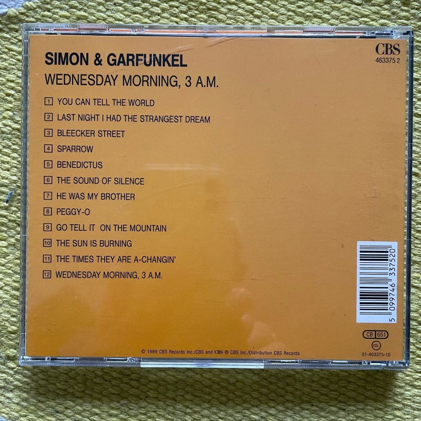 Simon & Garfunkel - Wednesday Morning, Cd's en Dvd's, Cd's | Pop, Gebruikt, Bonusmateriaal, Pop, Ophalen of Verzenden