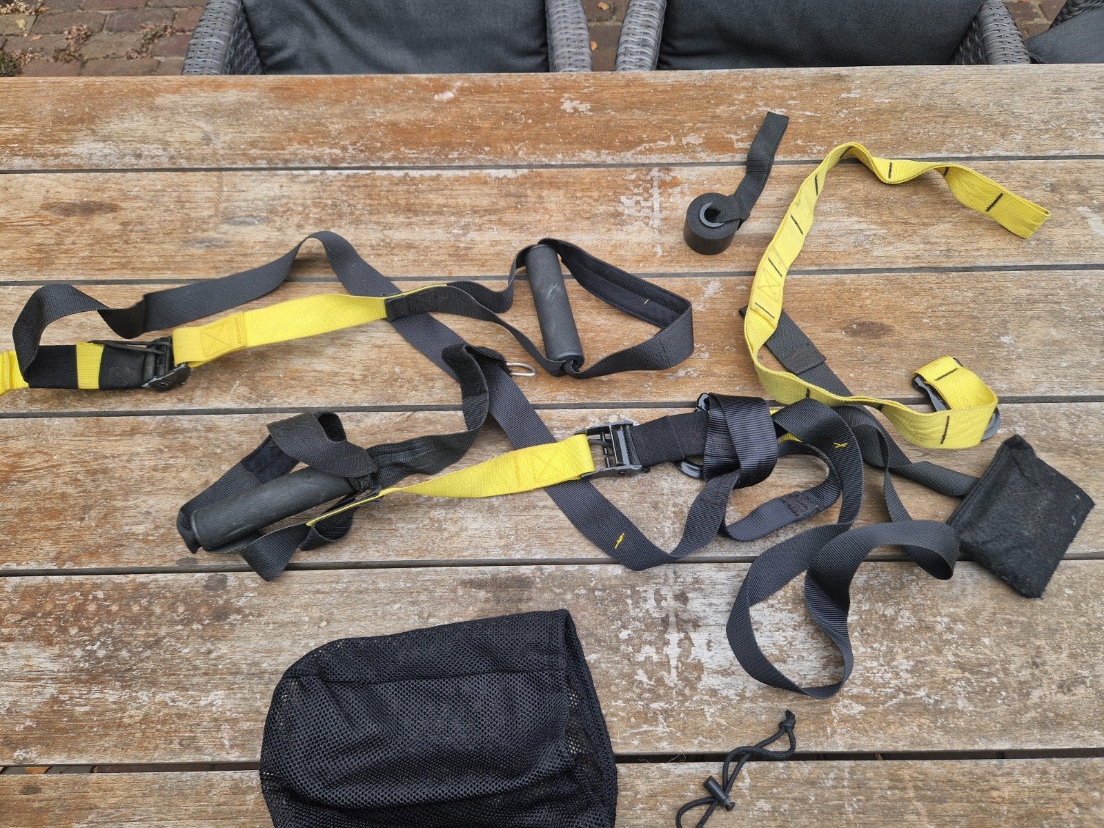 TRX Sportbanden / Suspension Trainer, Ophalen
