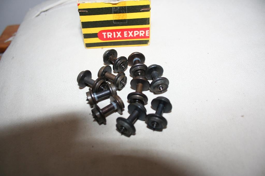 trix express rivarossi ijzeren wielen, Gebruikt, Gelijkstroom, Trix, Wagon