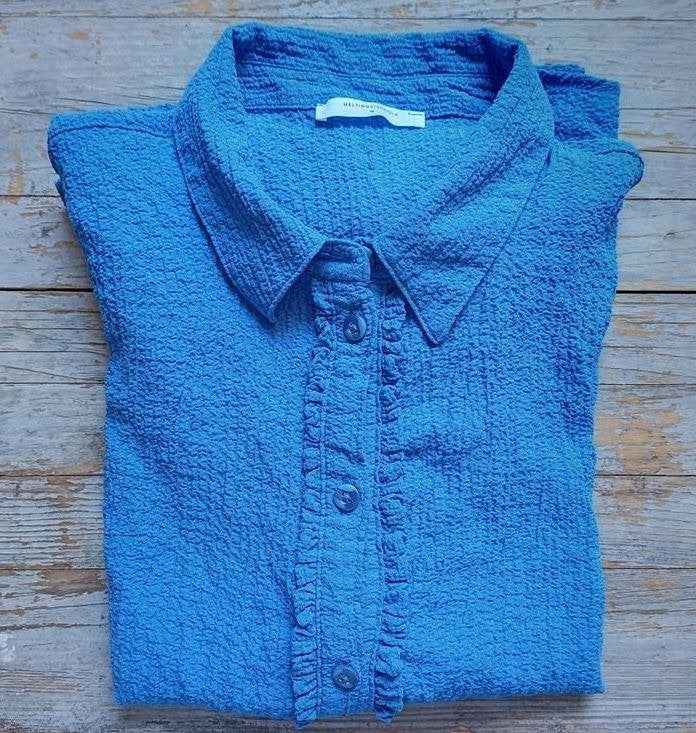 The Sting, Melting Stockholm blouse kobalt kobaltblauw S, Blauw, Nieuw, Ophalen of Verzenden, Maat 36 (S)