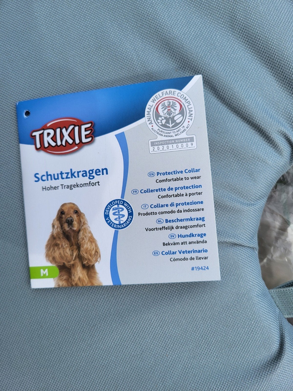 beschermkraag hond M = diameter hals 38 - 42 cm, Dieren en Toebehoren, Trixie, Ophalen, Nieuw, Overige typen