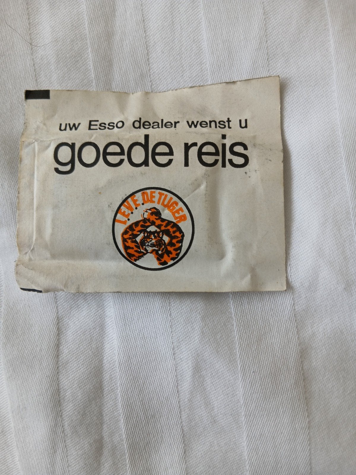 Vintage Esso Freshette MÖLNLYCKE Wis-U-Fris doekje verzamel, Ophalen of Verzenden