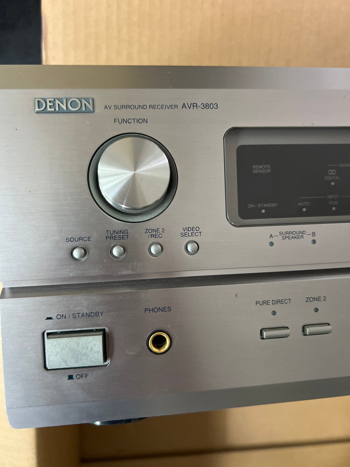 Denon AVR-3803 AV Surround Receiver, Gebruikt, Denon, Ophalen of Verzenden, 120 watt of meer