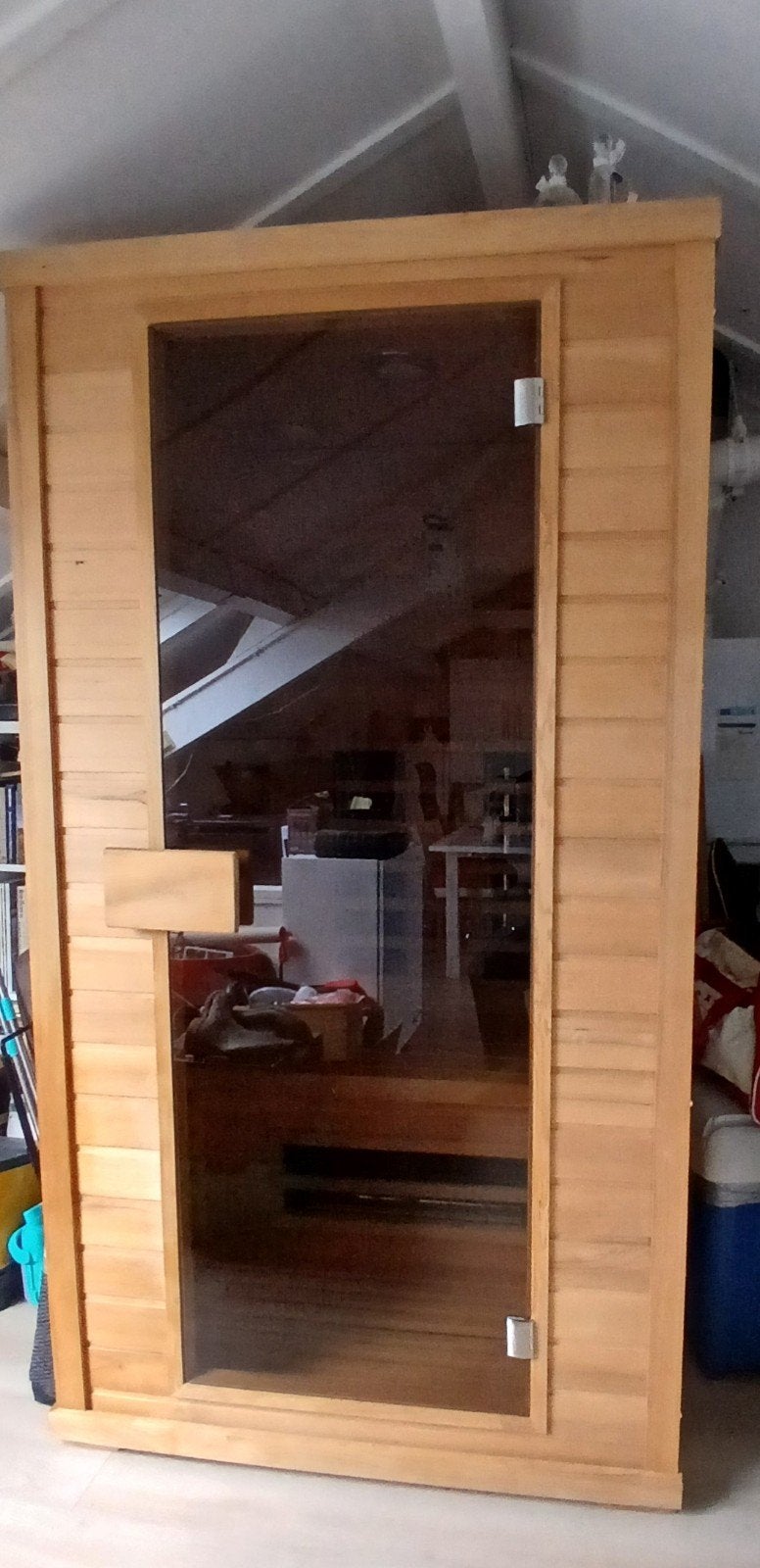 Nobel Infrarood Sauna, Ophalen, Gebruikt, Infrarood, Complete sauna