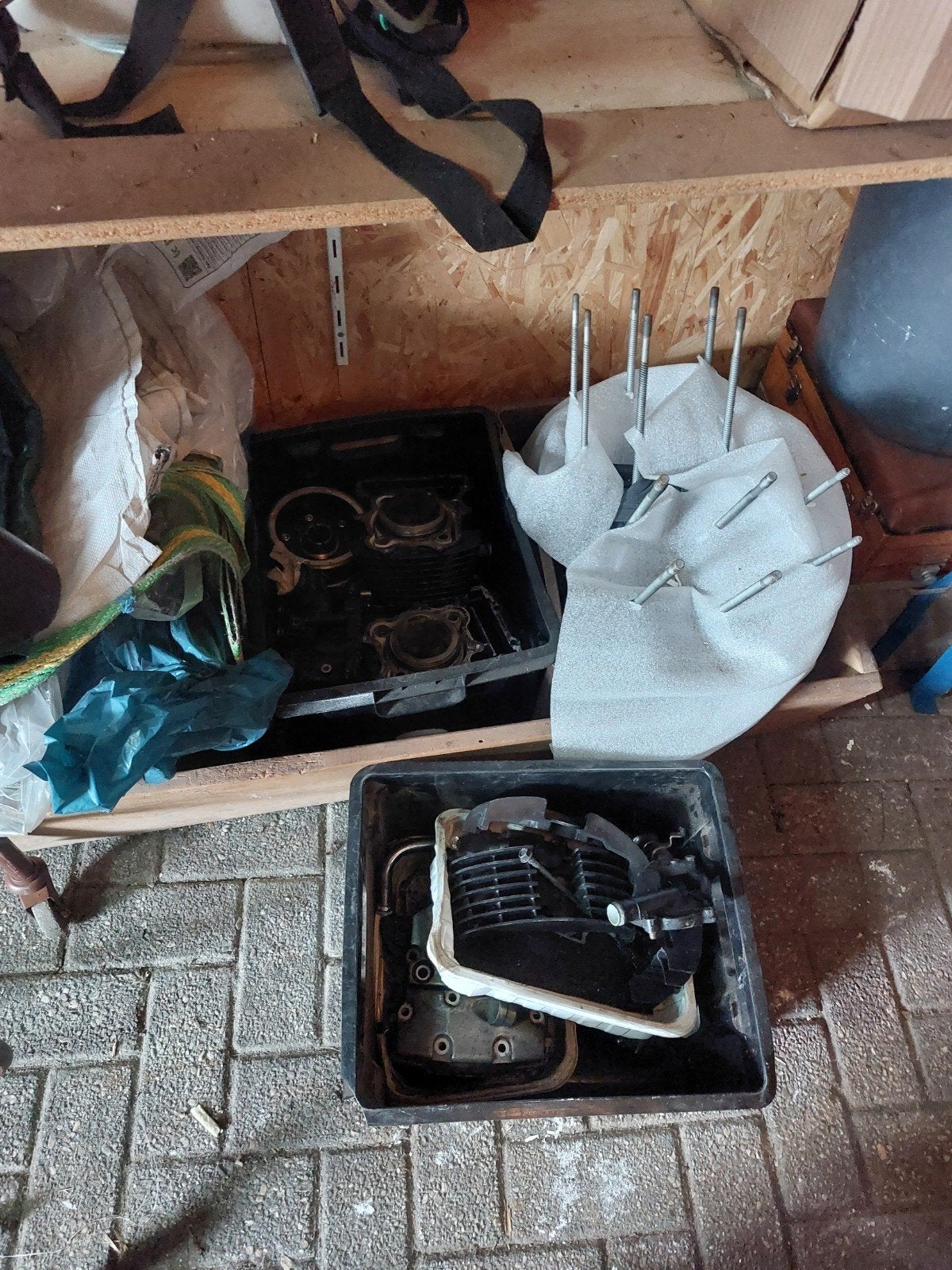 VT 1100 onderdelen bj 85 86, Motoren, Ophalen