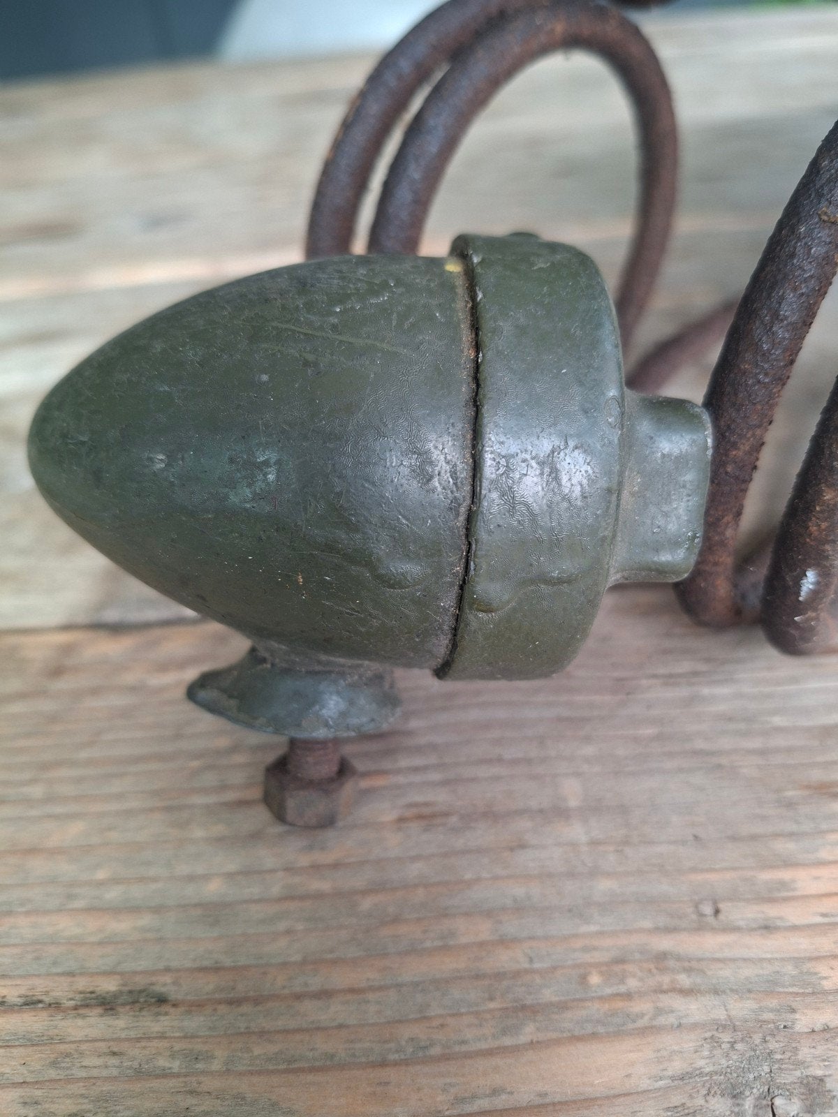 Vintage Guide koplamp - Militair voertuig, Antiek en Kunst, Ophalen of Verzenden