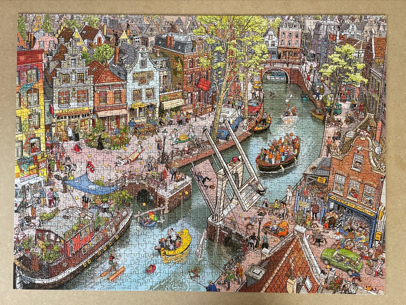Say Cheese! Puzzel 1500 stukjes Heye Doro Göbel Peter Knorr, Ophalen of Verzenden, 500 t/m 1500 stukjes, Zo goed als nieuw, Legpuzzel