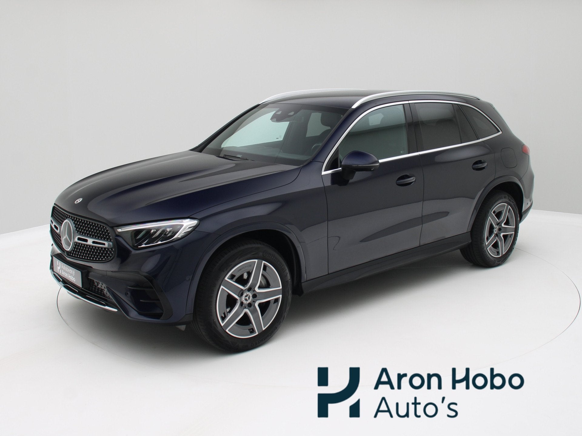 Mercedes-Benz GLC 400e 4MATIC AMG Distronic, Memory, Burmest, Automaat, Gebruikt, 2000 kg, Blauw