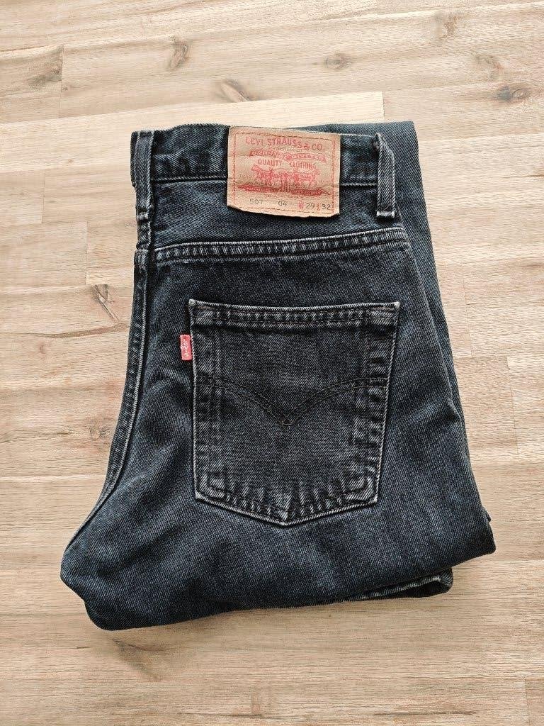 Levi Strauss & Co. 507 Jeans – Origineel, Levi's, W32 (confectie 46) of kleiner, Ophalen of Verzenden, Grijs