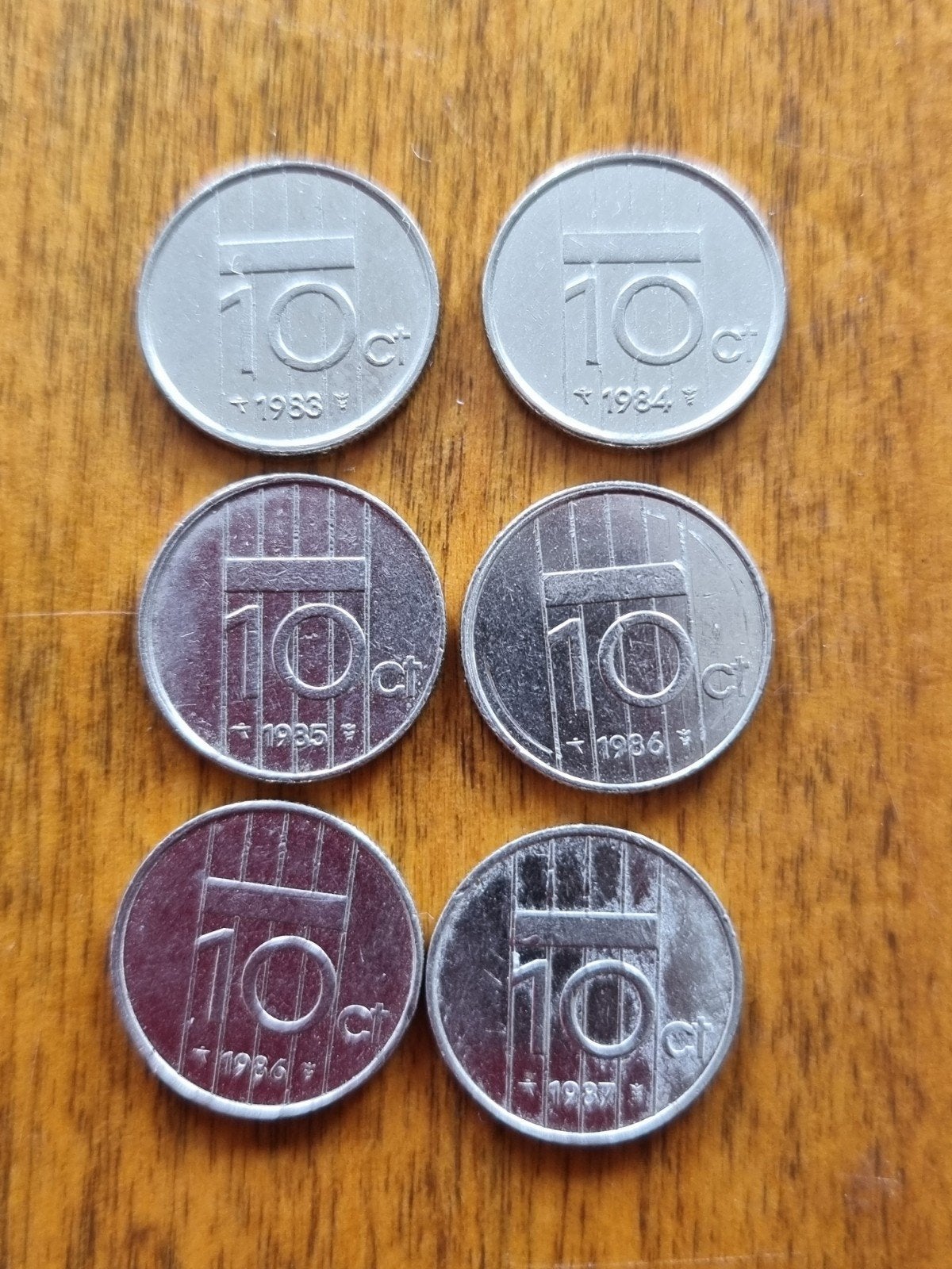 Collectie 34x Nederlandse 0,10 ct munten Beatrix, Ophalen of Verzenden, Koningin Beatrix