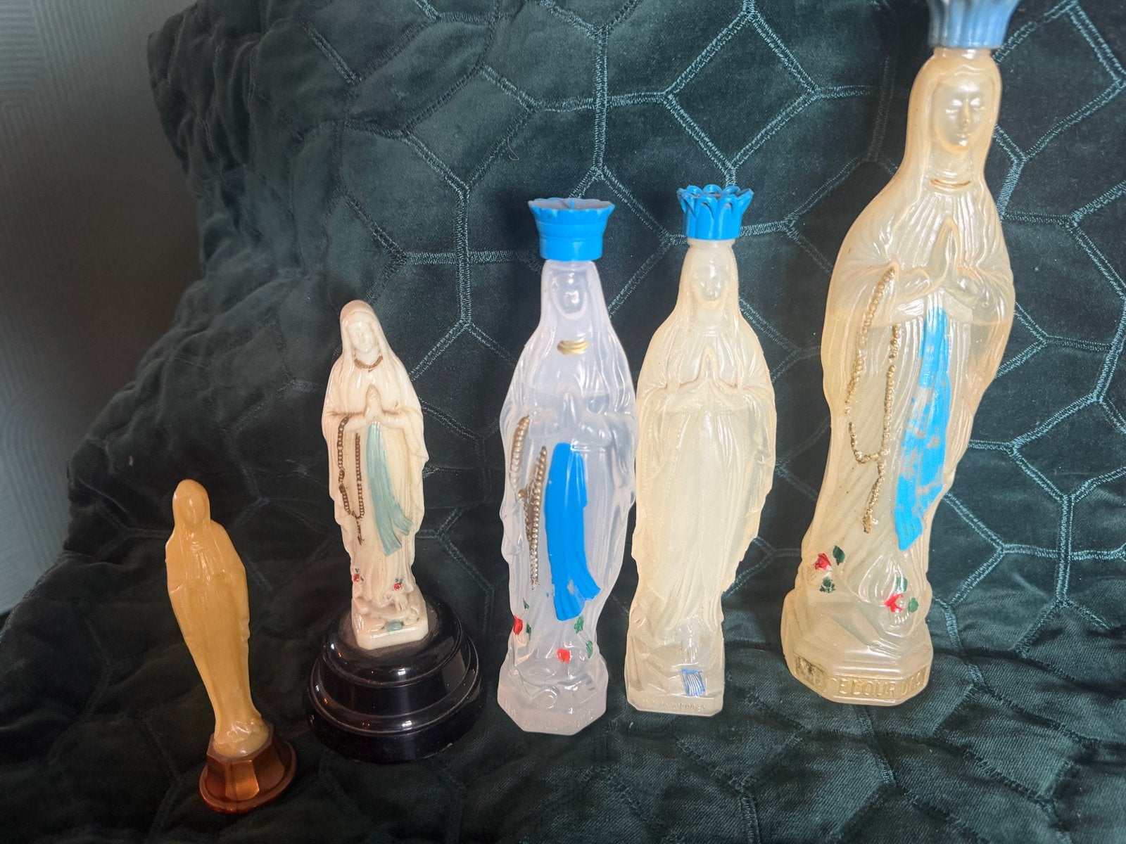 Vintage Mariabeelden uit de jaren '60 - 5 stuks, Ophalen of Verzenden