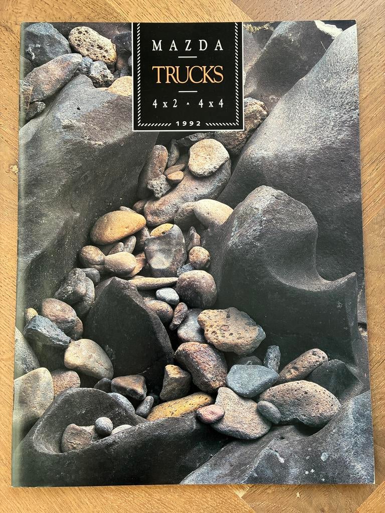1992 Mazda Trucks USA brochure, Ophalen of Verzenden, Zo goed als nieuw, Mazda
