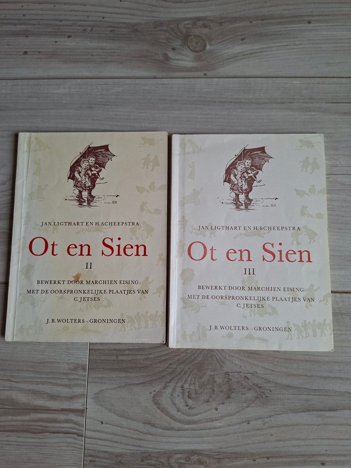 Ot en Sien Boekjes - Deel 2 en 3 uit 1961, Ophalen of Verzenden