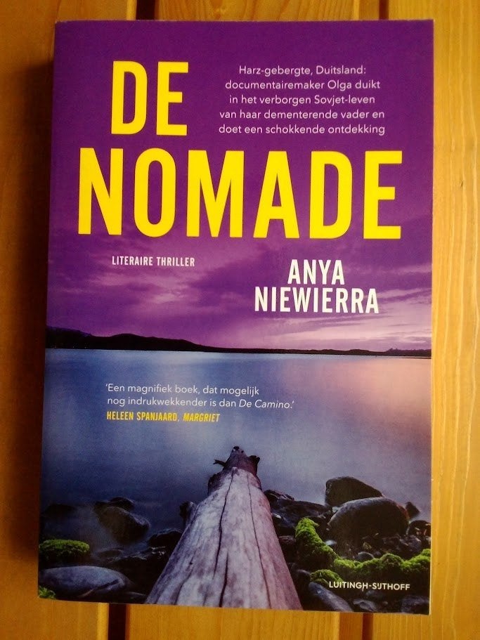 BOEK ANYA NIEWIERRA - DE NOMADE, Ophalen, Nieuw, Anya Niewierra, Nederland