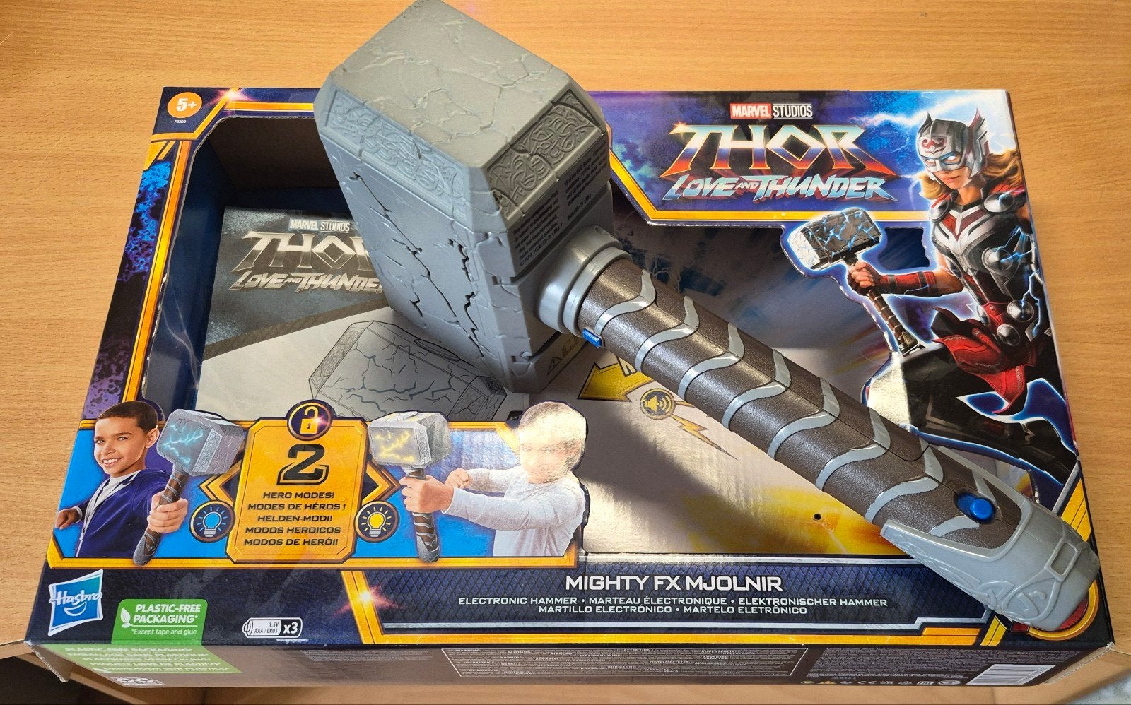 OPHALEN  Thor Love and Thunder Mighty FX Mjolnir Elektronisc, Ophalen, Zo goed als nieuw