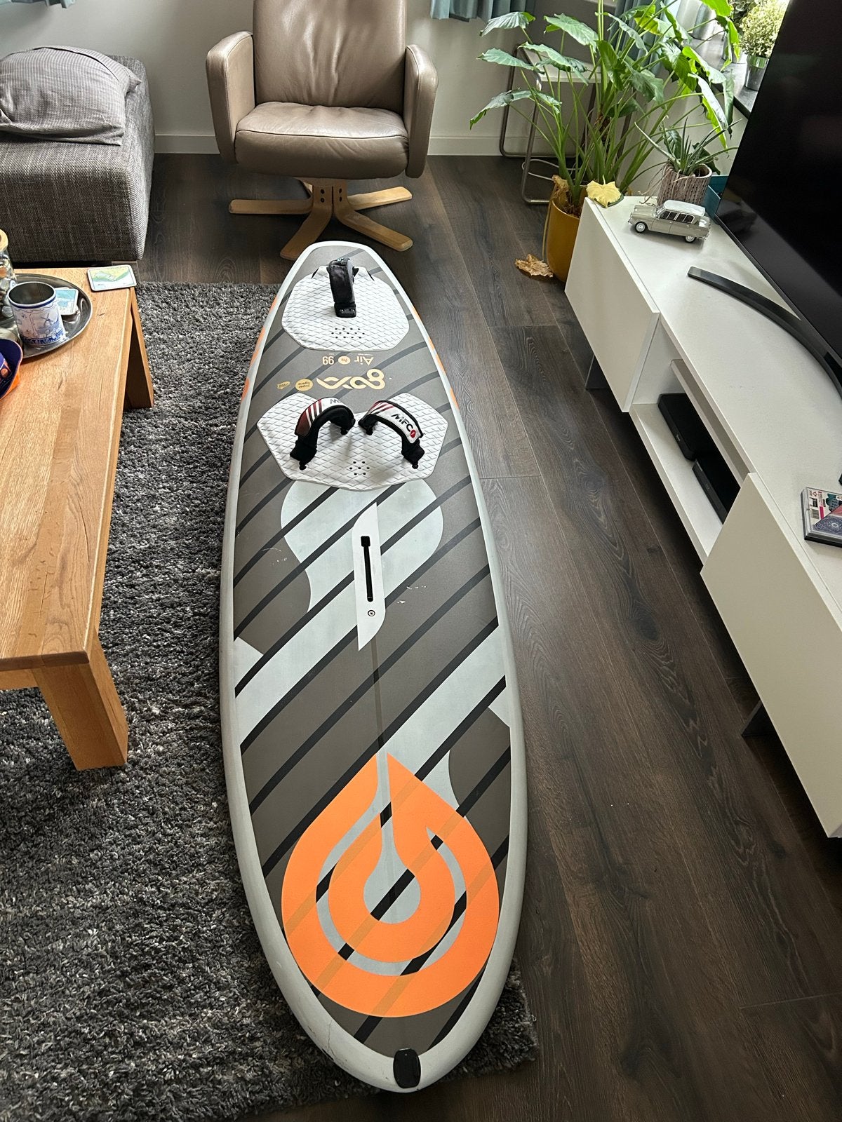 Goya Air Pro 99L Freestyle Windsurf Board, Watersport en Boten, Met voetbanden, Gebruikt, Minder dan 250 cm, Plank