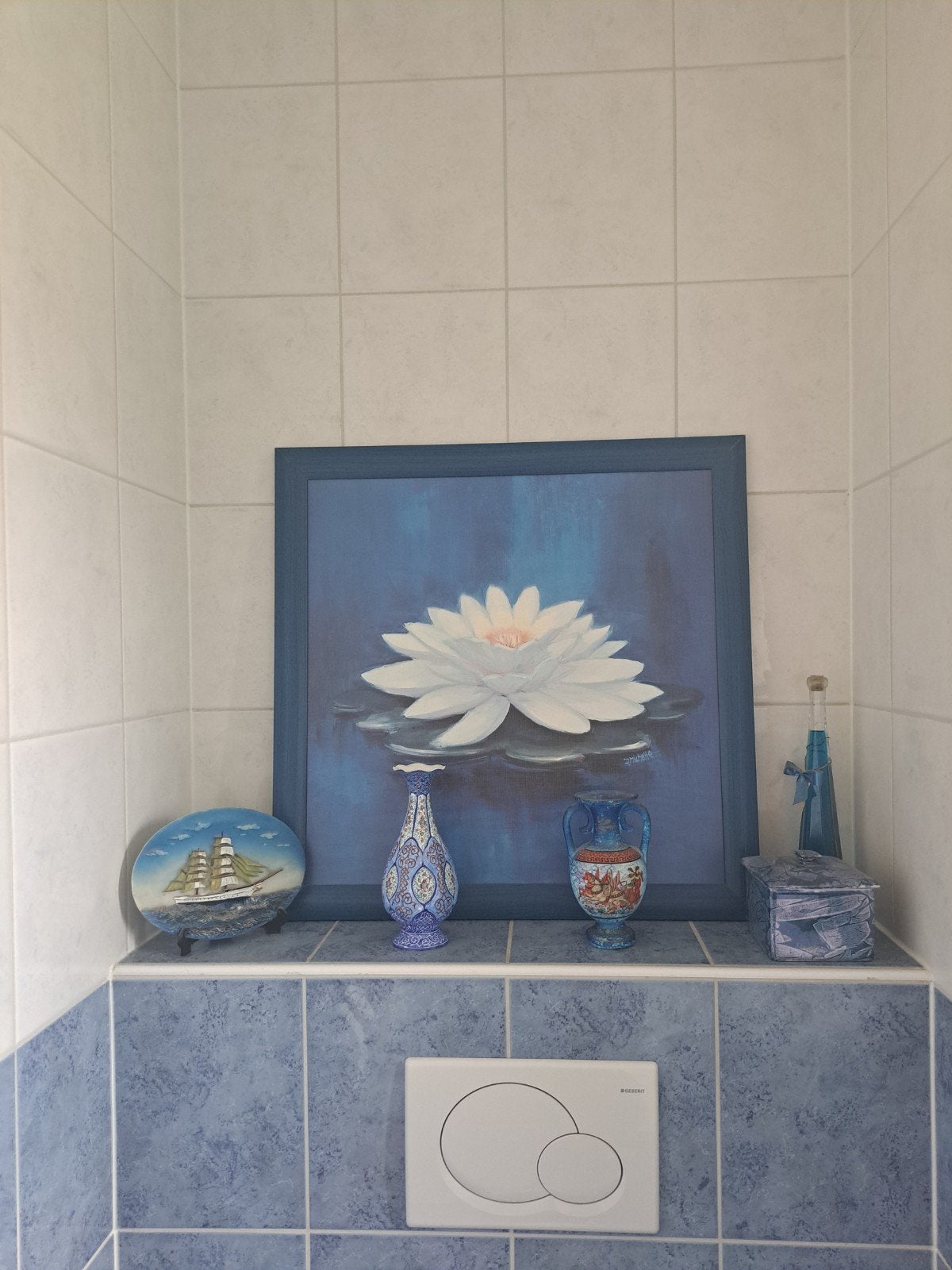 Gratis decoratieve spulletjes - snel ophalen!, Ophalen of Verzenden, Gebruikt, Blauw, Overige materialen