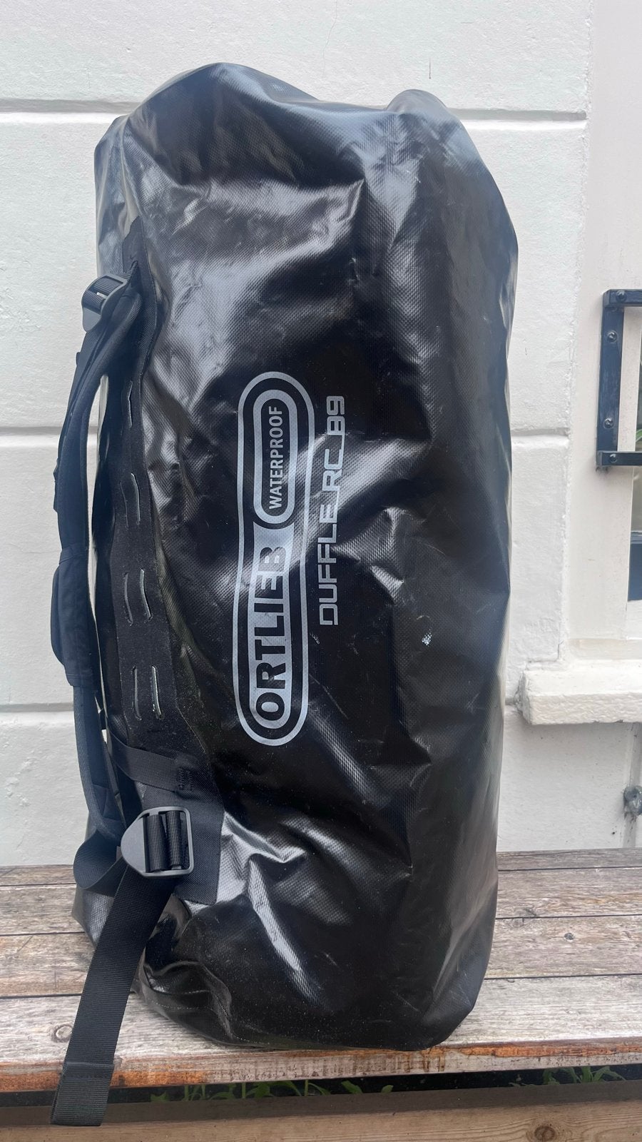 Ortlieb Duffle RC 89 Waterdichte Reistas/Rugzak Zwart, Overige merken, 40 cm of meer, Ophalen of Verzenden, Zo goed als nieuw