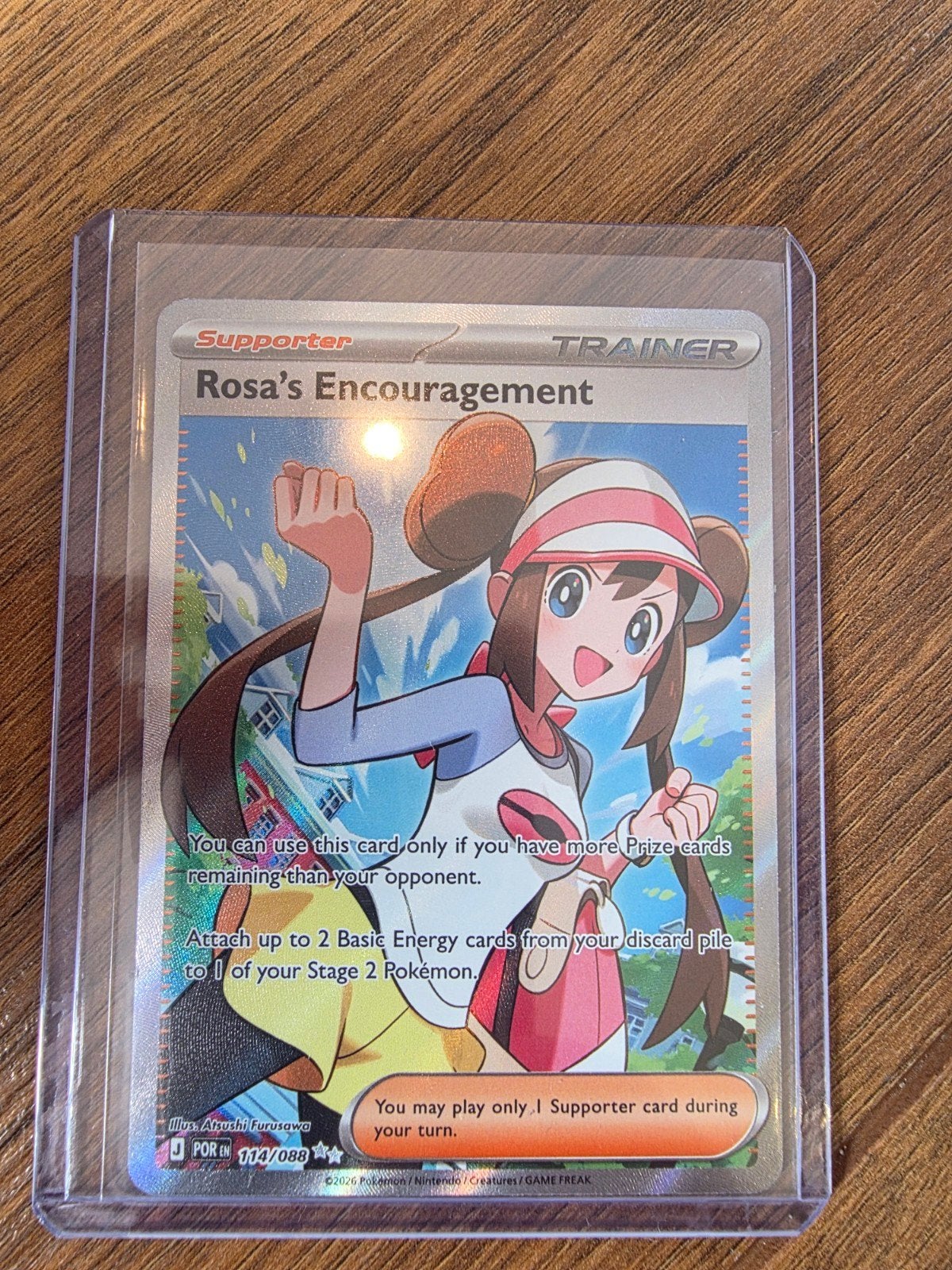 Pokemon Rosa's Encouragement Perfect Order 114/088, Ophalen of Verzenden