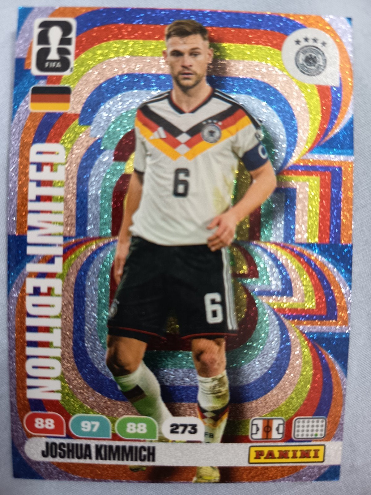 Panini FIFA 365 Limited Edition Joshua Kimmich kaart, Ophalen of Verzenden