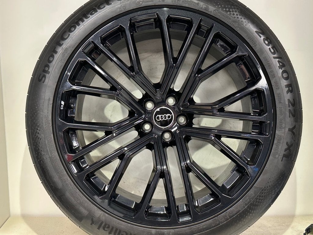 22 inch Origineel Audi Q8 285/40/22 continental AO demo SQ8, Handelsnaam fabrikant, 285 mm, Banden en Velgen, Nieuw