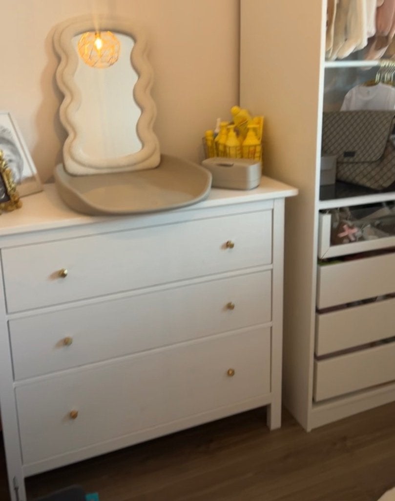 Ikea malm kast, Zo goed als nieuw, 3 of 4 laden, Minder dan 100 cm, 25 tot 50 cm