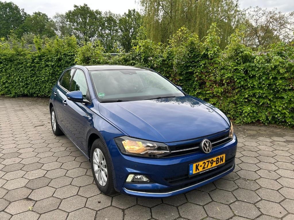 Volkswagen Polo 1.0 TSI 115pk 7-DSG 2018 Blauw, Stof, Blauw, 49 €/maand, Particulier