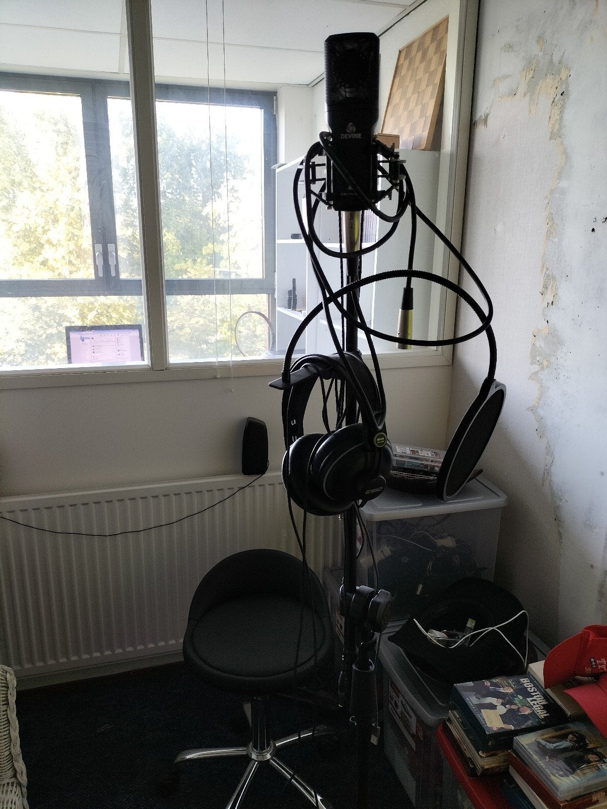 devine stidio set, Ophalen, Zo goed als nieuw, Studiomicrofoon