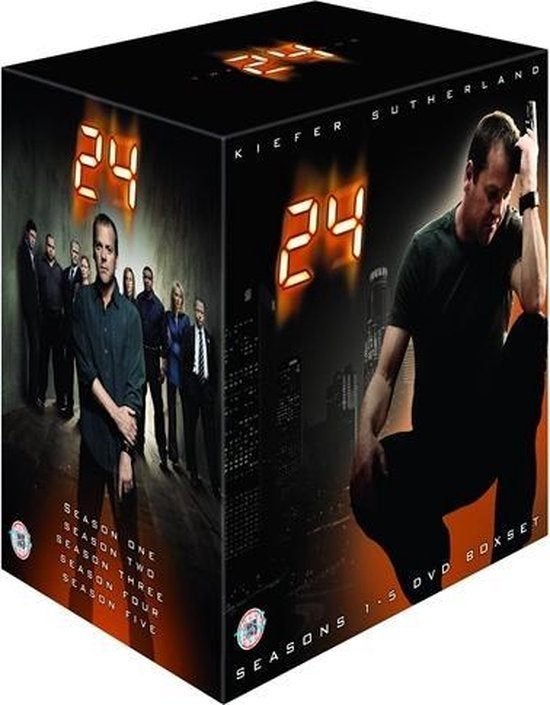 24  seizoen 1 t/m 5, Cd's en Dvd's, Engels, Nederlands, Ophalen of Verzenden, Zo goed als nieuw