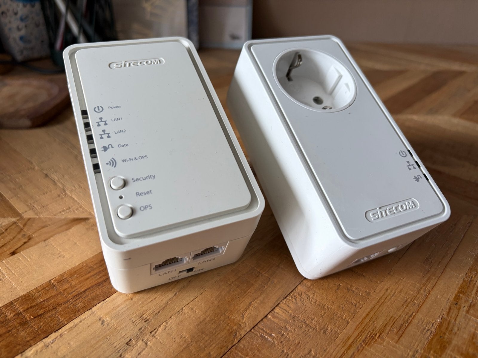 Sitecom WiFi Homeplug LN-555 500Mbps Powerline Adapter Set, Ophalen, Gebruikt