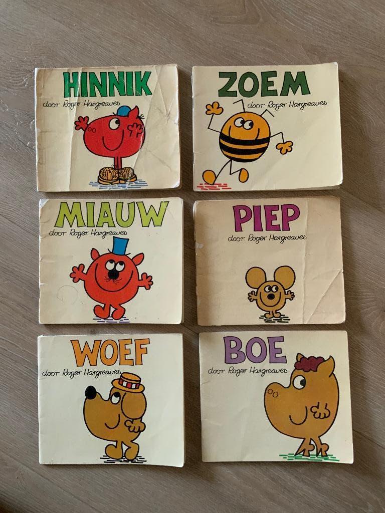 6x Roger Hargreaves “meneertjes boekjes”, Doedeldiedam-serie, Ophalen of Verzenden, Gelezen, Roger Hargreaves