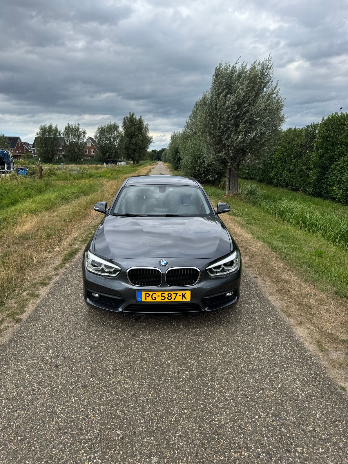 BMW 1-Serie 116i m Sport 2015 Grijs, Auto's, 1-Serie, 1280 kg, Zwart, 19 km/l